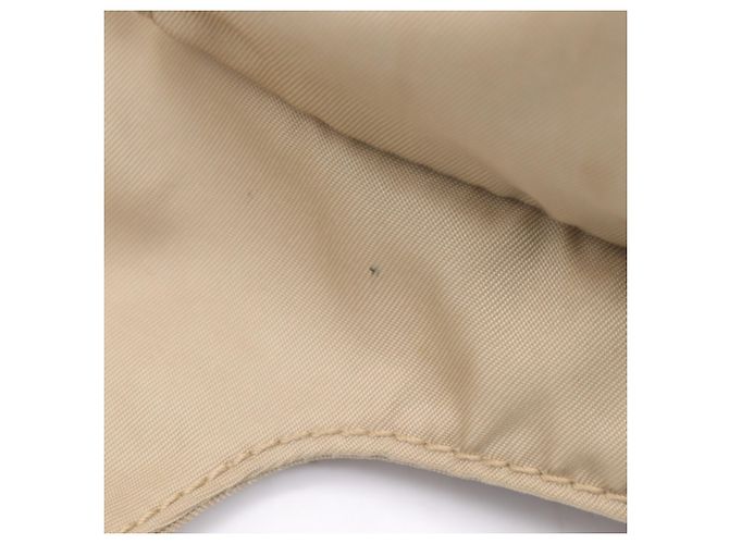 Borsa a tracolla Prada in nylon con logo Marrone Beige - vista 5