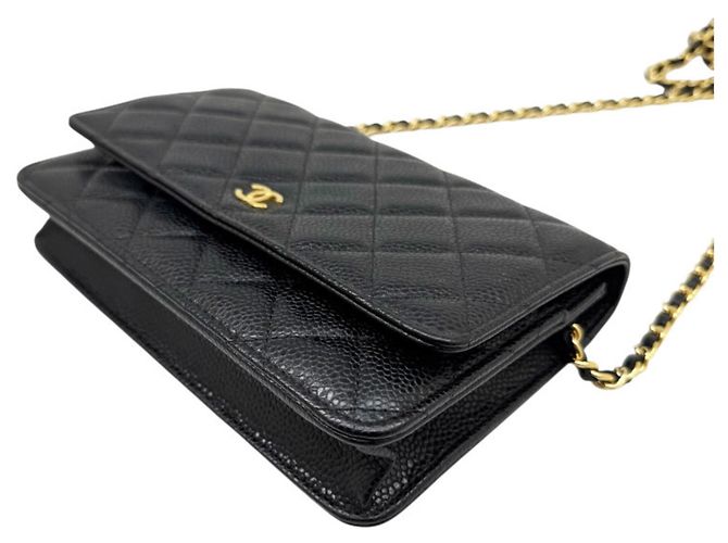 Portafoglio a catena Chanel Matelassé Timeless Classic Nero - vista 9