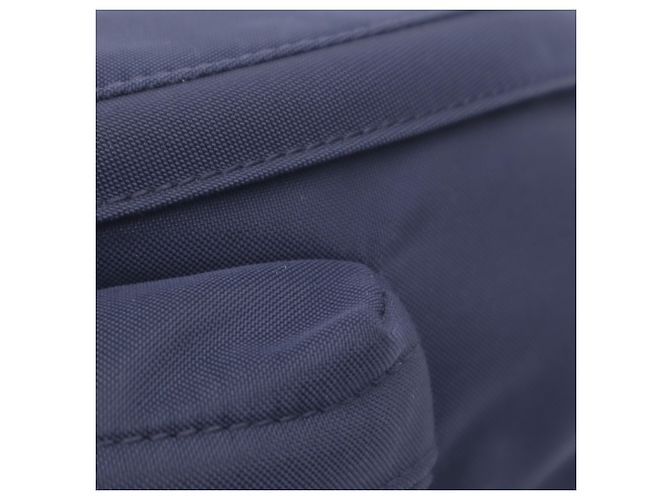 Borsa a cintura Balenciaga Nylon Wheel Rosso Blu navy - vista 4