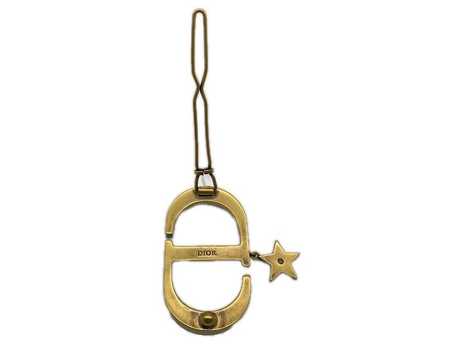 Fermi Christian Dior CD Logo con strass e stella D'oro - vista 2