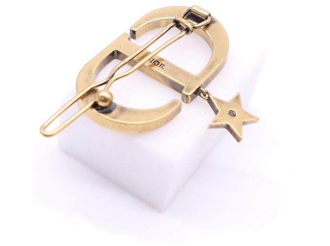 Fermi Christian Dior CD Logo con strass e stella D'oro - vista 4