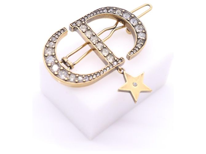 Fermi Christian Dior CD Logo con strass e stella D'oro - vista 5