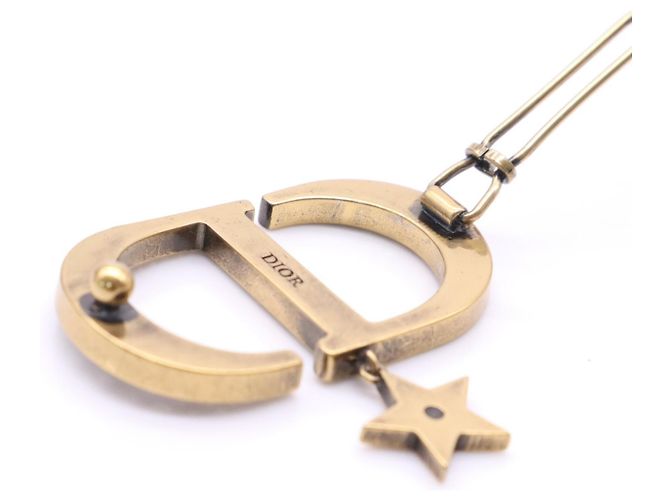 Fermi Christian Dior CD Logo con strass e stella D'oro - vista 7