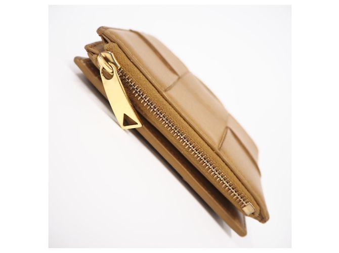 Cartera bi-fold Small Cassette Maxi Intrecciato Bottega Veneta - vista 4