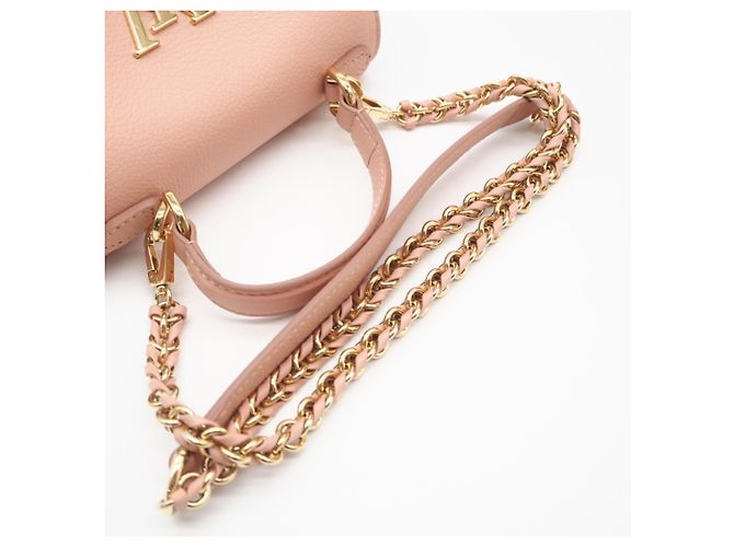 Sac à épaule Louis Vuitton Lockme Ever MINI Beige - vue 4