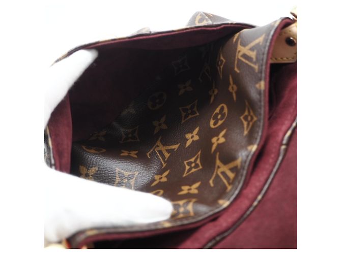 Borsa Louis Vuitton Monogram Sunset Marrone Beige - vista 11