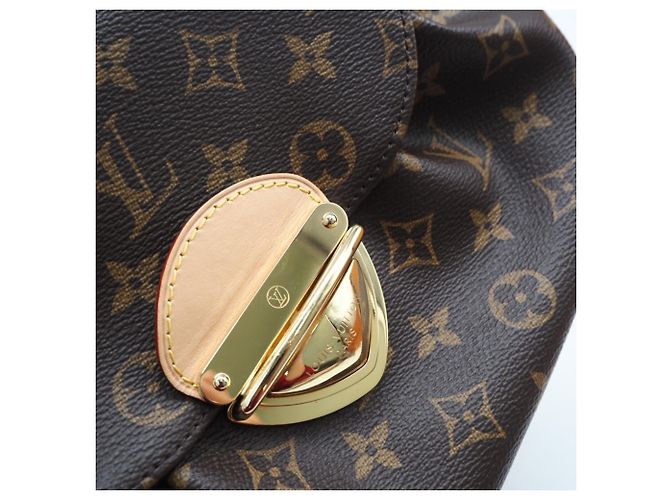 Borsa Louis Vuitton Monogram Sunset Marrone Beige - vista 13