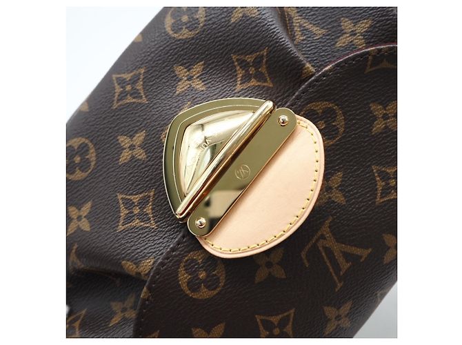 Borsa Louis Vuitton Monogram Sunset Marrone Beige - vista 4