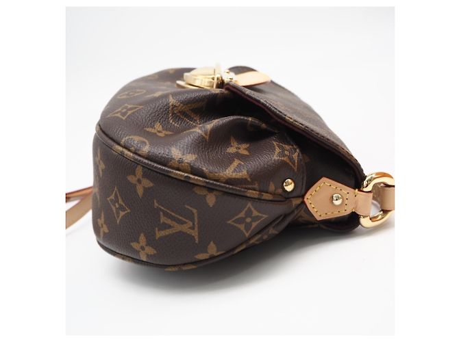Borsa Louis Vuitton Monogram Sunset Marrone Beige - vista 8