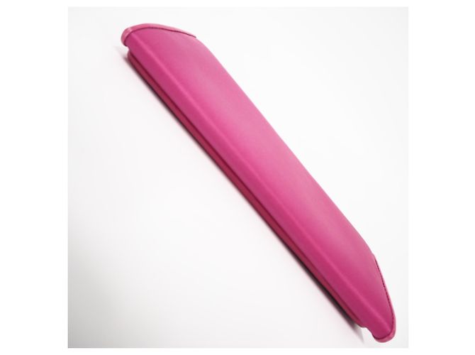 Portafoglio lungo Prada in nylon con logo, rosa - vista 6