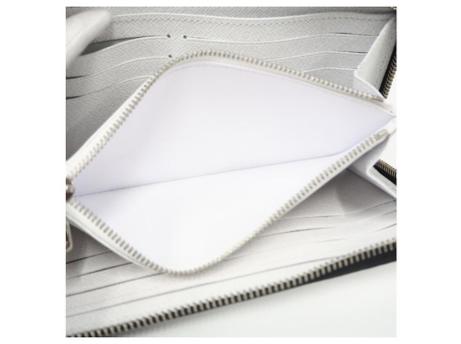 Portafoglio Zippy Louis Vuitton Taigarama Marrone Bianco - vista 11