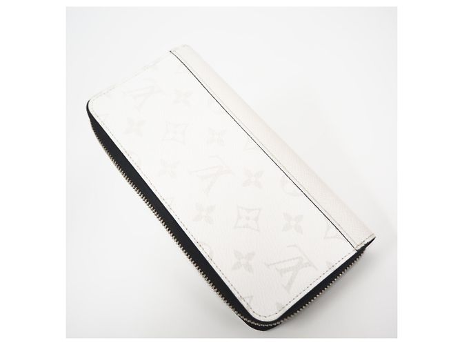 Portafoglio Zippy Louis Vuitton Taigarama Marrone Bianco - vista 2