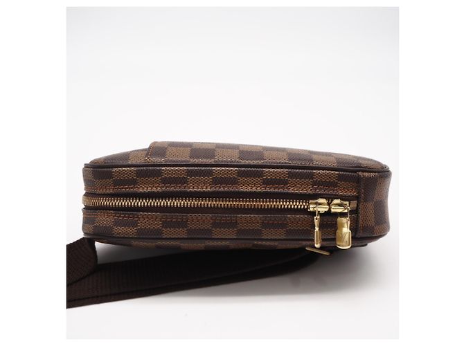 Louis Vuitton Damier SP Order Pochette Gange N48048 Body Bag Marrom Bege - vista 11