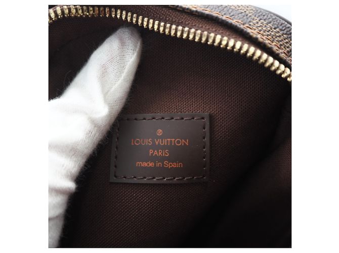 Louis Vuitton Damier SP Order Pochette Gange N48048 Body Bag Marrom Bege - vista 16