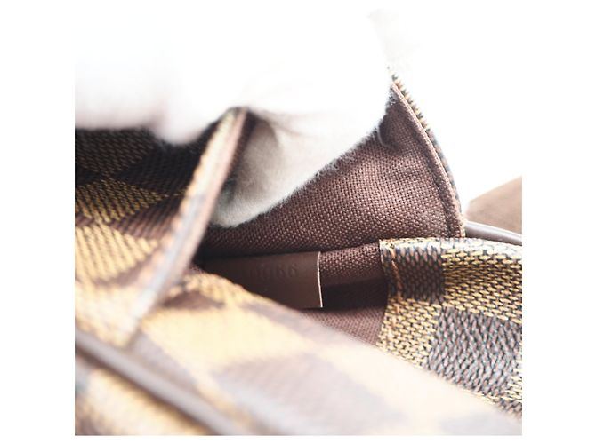 Louis Vuitton Damier SP Order Pochette Gange N48048 Body Bag Marrom Bege - vista 17