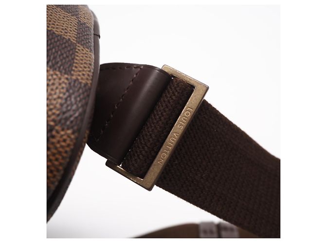 Louis Vuitton Damier SP Order Pochette Gange N48048 Body Bag Marrom Bege - vista 5
