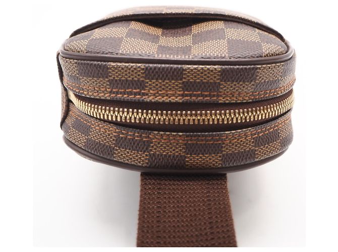 Louis Vuitton Damier SP Order Pochette Gange N48048 Body Bag Marrom Bege - vista 8