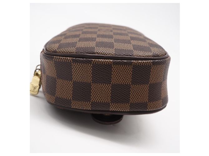 Louis Vuitton Damier SP Order Pochette Gange N48048 Body Bag Marrom Bege - vista 9