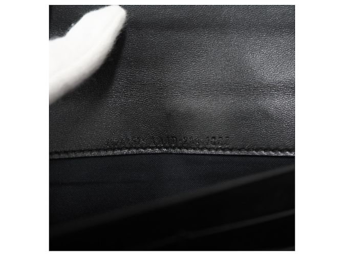 Fendi Baguette Continental Geldbörse Schwarz - Ansicht 14
