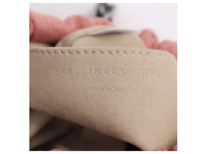 Stella Mc Cartney Sac à épaule Stella McCartney Falabella avec chaîne en rose - vue 15