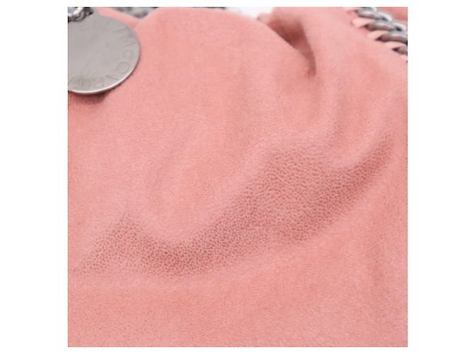 Stella Mc Cartney Sac à épaule Stella McCartney Falabella avec chaîne en rose - vue 4