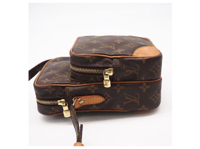 Bolso de hombro Louis Vuitton Monogram Amazon Castaño Beige - vista 9