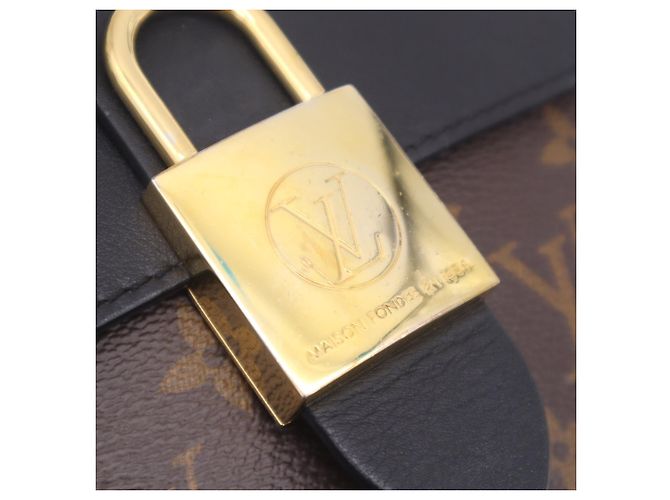 Borsa Louis Vuitton Monogram Rocky BB Marrone Nero Beige - vista 12