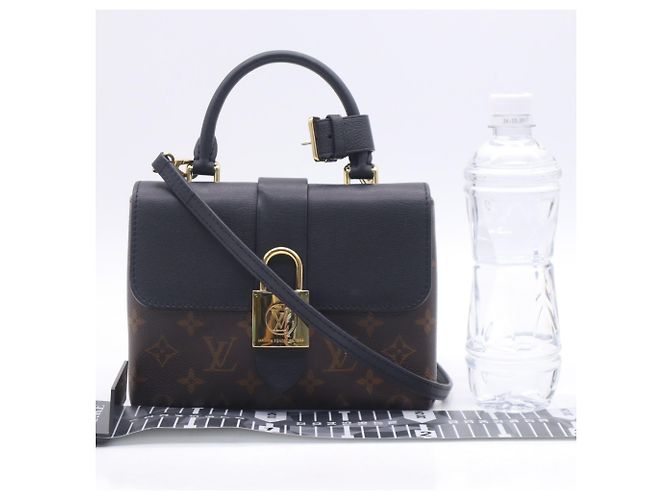 Borsa Louis Vuitton Monogram Rocky BB Marrone Nero Beige - vista 3