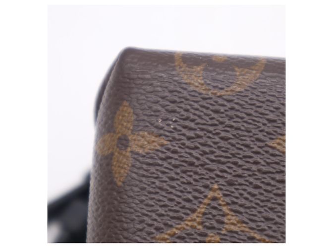 Borsa Louis Vuitton Monogram Rocky BB Marrone Nero Beige - vista 5
