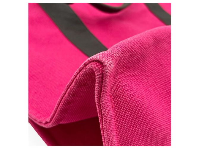 Hermès Hermes Sac de Plage GM Tote Bag Brown Pink - view 13