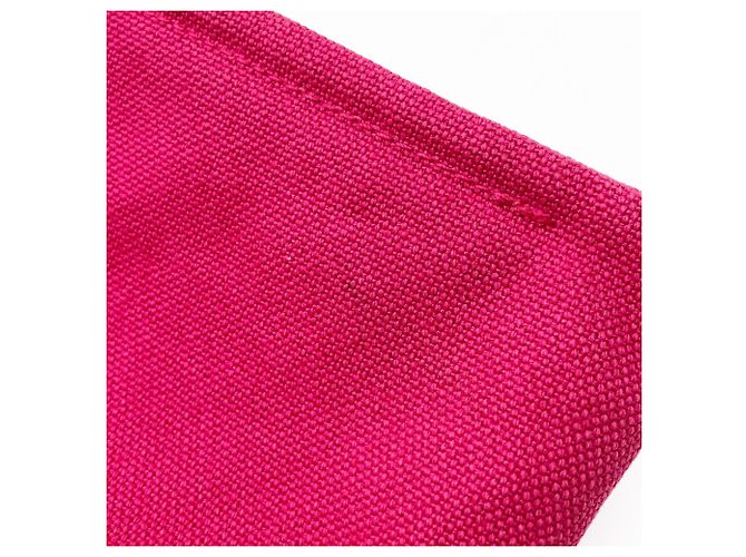 Hermès Hermes Sac de Plage GM Tote Bag Brown Pink - view 14