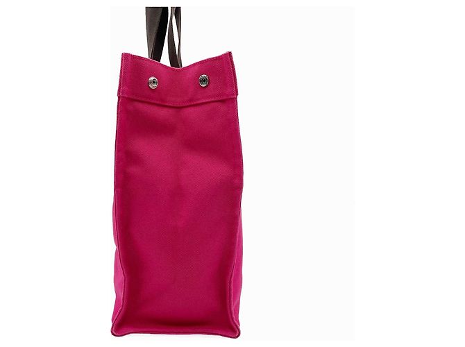 Hermès Hermes Sac de Plage GM Tote Bag Brown Pink - view 3