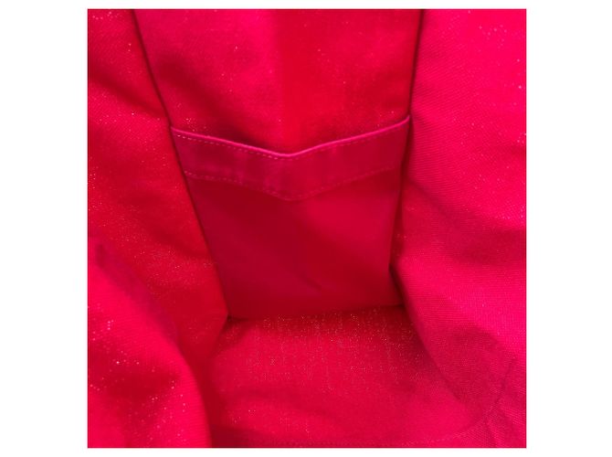 Hermès Hermes Sac de Plage GM Tote Bag Brown Pink - view 6