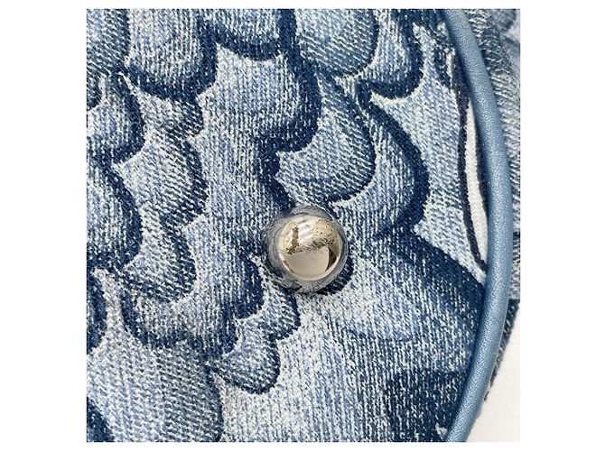Borsa a tracolla con coulisse Orb Vivienne Westwood Blu - vista 15