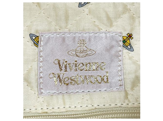 Borsa a tracolla con coulisse Orb Vivienne Westwood Blu - vista 8