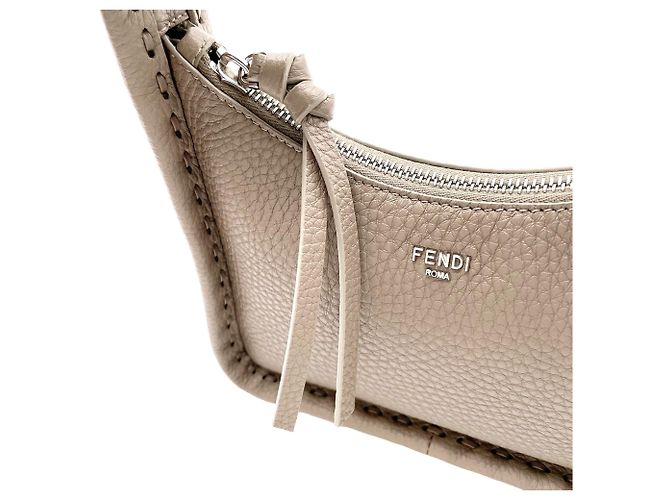 Borsa Fendi Fendessence Selleria Marrone Beige - vista 12