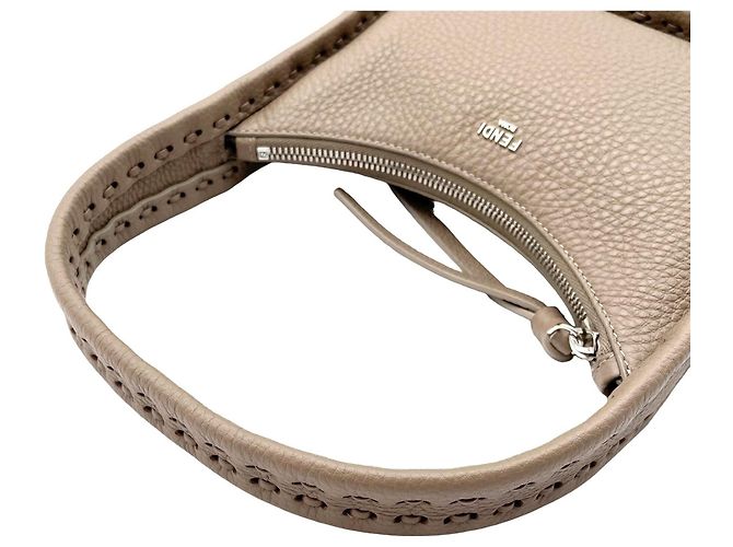 Borsa Fendi Fendessence Selleria Marrone Beige - vista 13