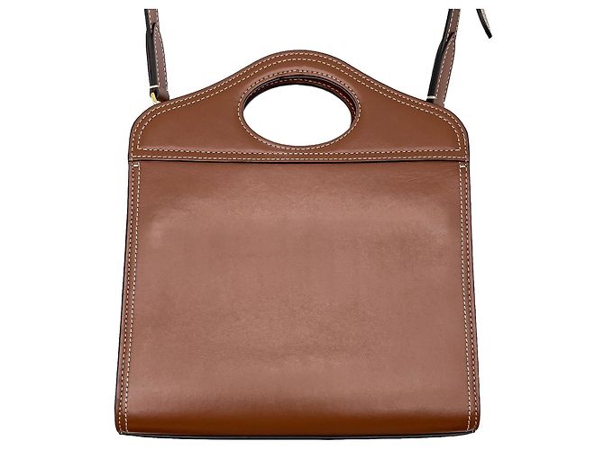 Bolsa Mini Pocket Burberry Marrom - vista 2