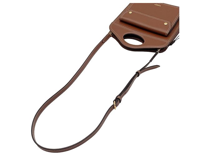 Bolsa Mini Pocket Burberry Marrom - vista 6