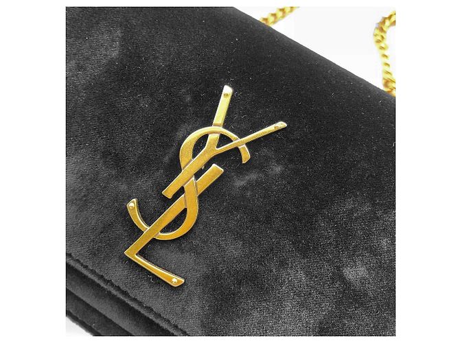 Autre Marque Sac à épaule 2-Way Sunset Chain Saint Laurent Noir Doré - vue 16