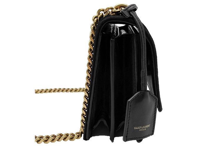 Autre Marque Sac à épaule 2-Way Sunset Chain Saint Laurent Noir Doré - vue 4