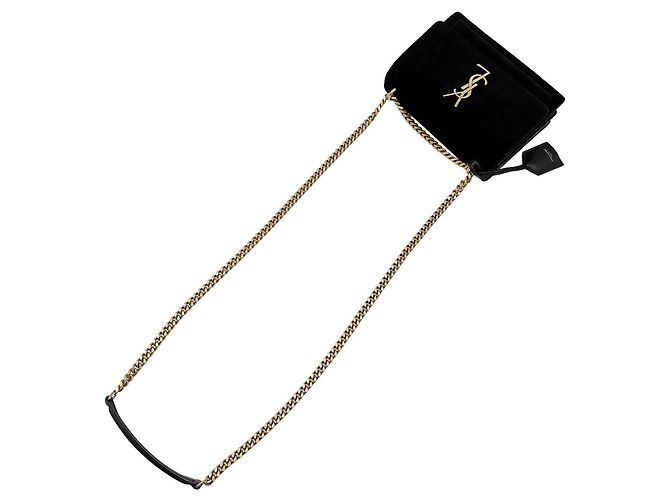 Autre Marque Sac à épaule 2-Way Sunset Chain Saint Laurent Noir Doré - vue 6
