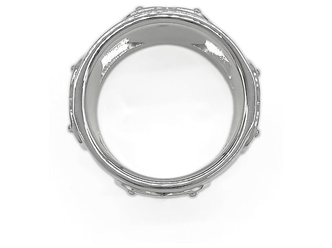 Autre Marque Anello Return to Love Wide Band Tiffany & Co. Argento - vista 4