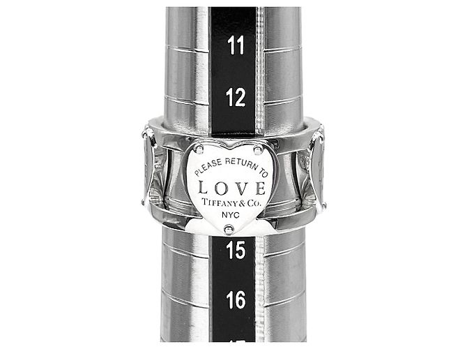Autre Marque Anello Return to Love Wide Band Tiffany & Co. Argento - vista 8