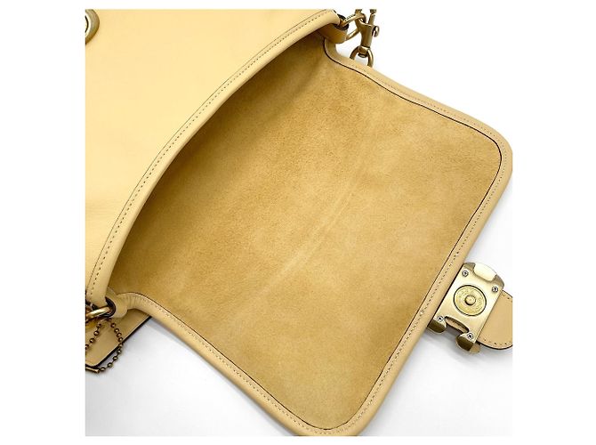 COACH Soft Tabby 26 2-Way Schultertasche Golden Orange Gelb - Ansicht 13