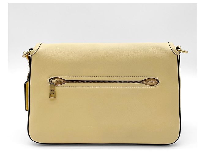 COACH Soft Tabby 26 2-Way Schultertasche Golden Orange Gelb - Ansicht 2