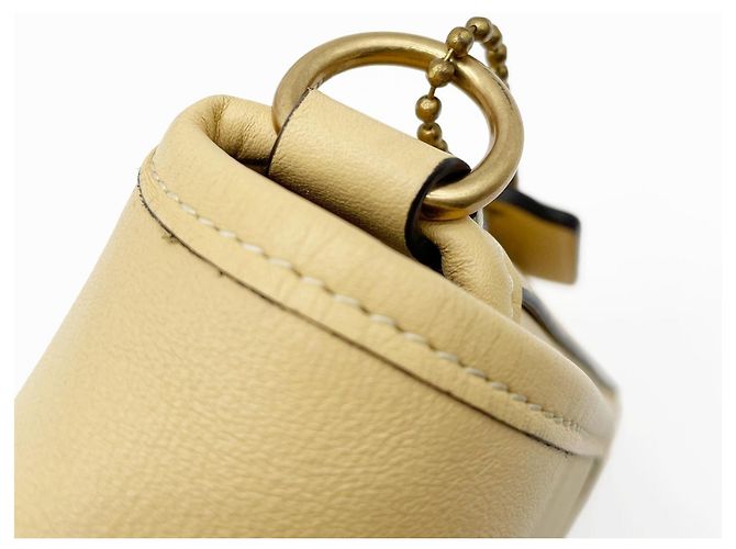COACH Soft Tabby 26 2-Way Schultertasche Golden Orange Gelb - Ansicht 22