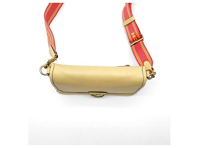 COACH Soft Tabby 26 2-Way Schultertasche Golden Orange Gelb - Ansicht 6