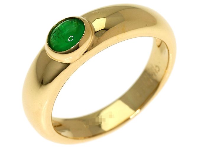 Chaumet Anneau Emerald Cabochon Ring - vista 2