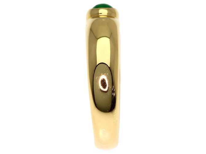 Chaumet Anneau Emerald Cabochon Ring - vista 3